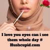 I love you eyes can i see them whole day # Hushcupid.com I love you eyes can i see them whole day # Hushcupid.com